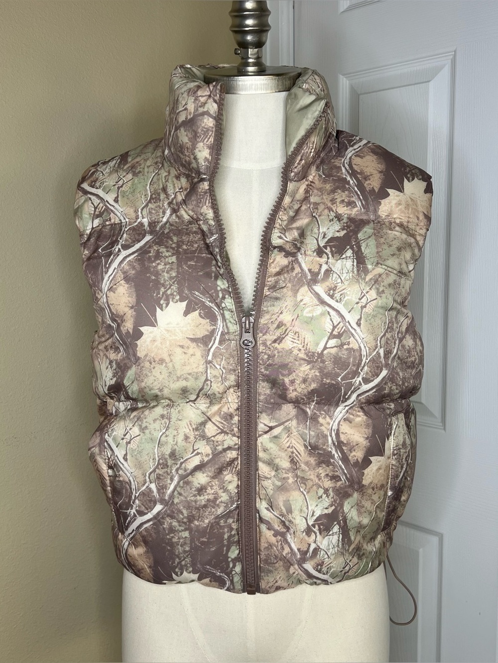 Camo Puffer Vest